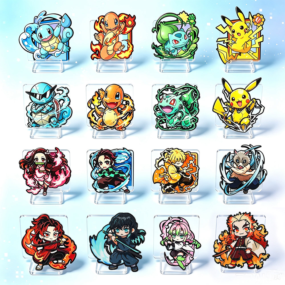 Jewelry Making Hobby - 8 Stück Anime Pokemon & Demon