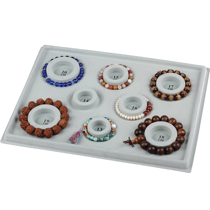 Jewelry Making Table - Grau beflockt Perlen brett Armband Perlen