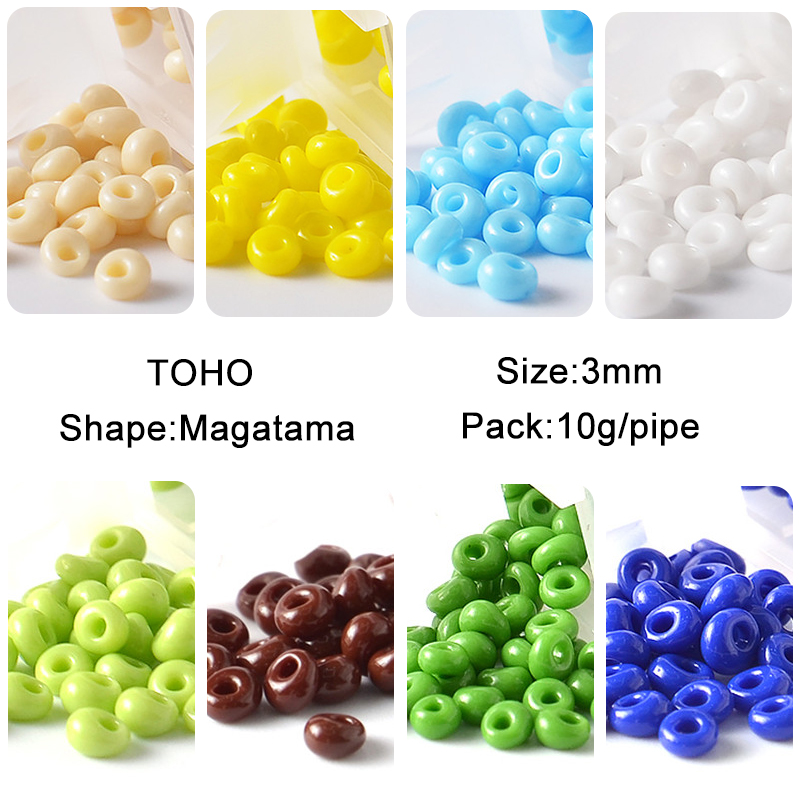 Jewelry Making Japan - 3mm Japan TOHO Perlen Magatama Form