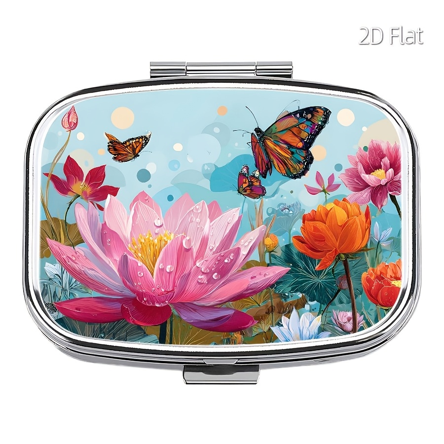 Jewelry Making Place - Eine mit Blumenmuster bedruckte Aufbewahrungsbox mit