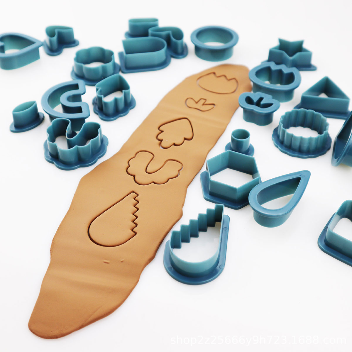 Jewelry Making For Beginners - 24-teiliges Polymer Clay Ausstechformen-Set, Keramik-Handwerk Schneidewerkzeuge,