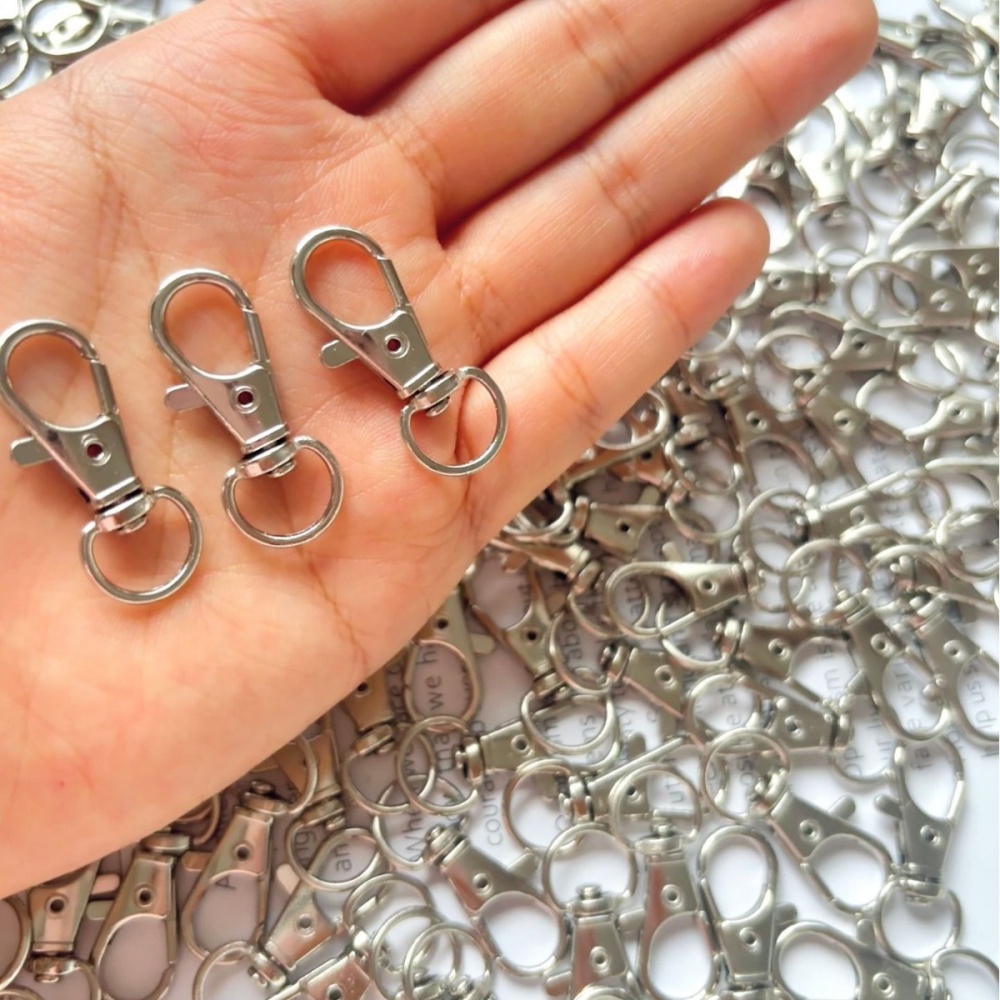 25-200 Stück Metall-Drehkarabi – Jewelry Making A Ring Bewertung und Preis