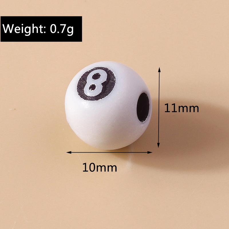 50 stücke Harz 3d schwarz Nr.  – Jewelry Making Game Bewertung und Preis