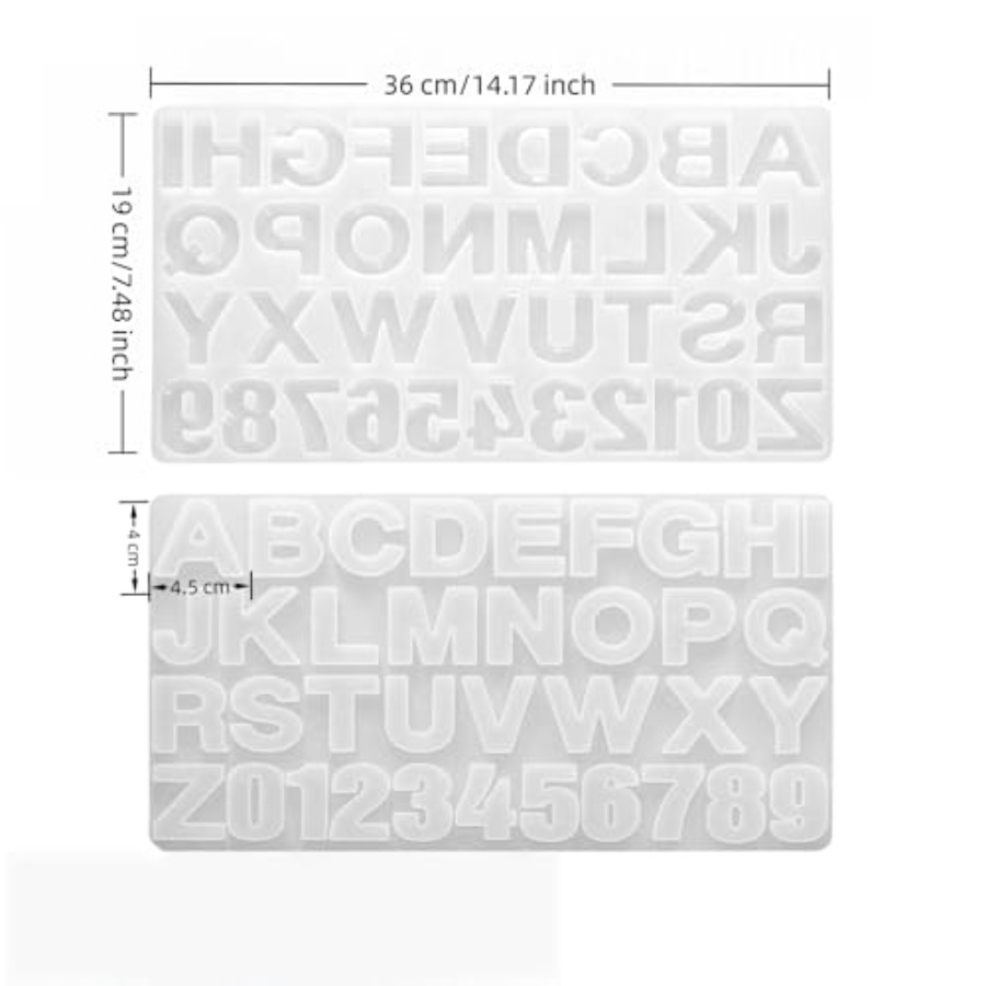 Silikon-Buchstabenformen für R – Jewelry Making For Beginners Bewertung und Preis