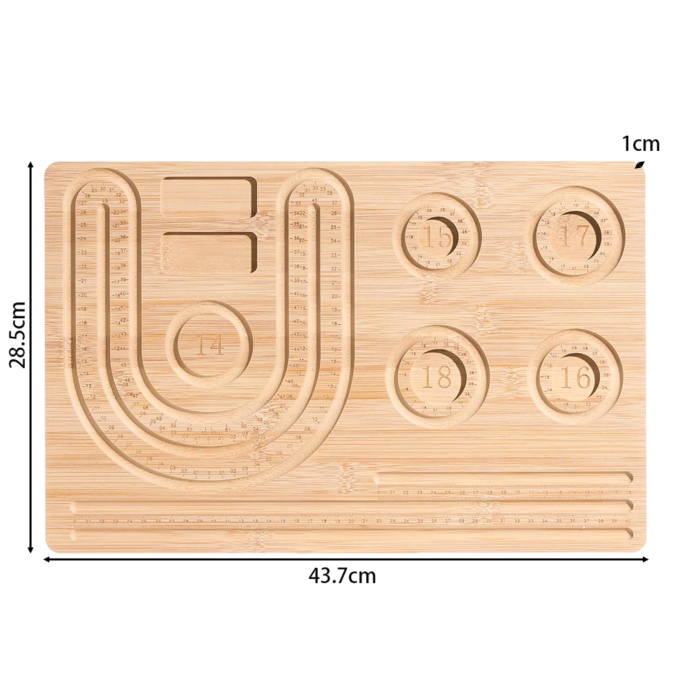 Holz-Flockbeschichtetes Perlen – Jewelry Making Table Bewertung und Preis