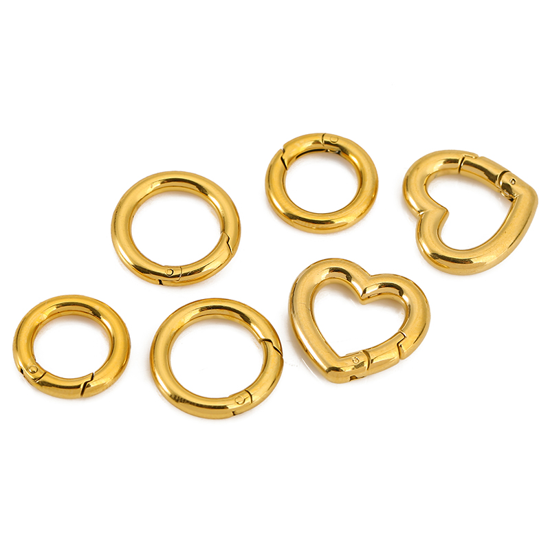 2 Stück Edelstahl-Verschlüsse, – Jewelry Making A Ring Bewertung und Preis