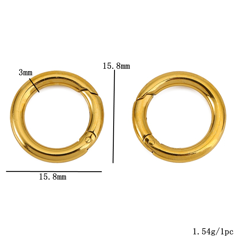 2 Stück Edelstahl-Verschlüsse, – Jewelry Making A Ring Bewertung und Preis