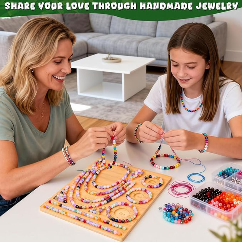 Bambus-Perlenbrett Armband Hal – Jewelry Making Table Bewertung und Preis