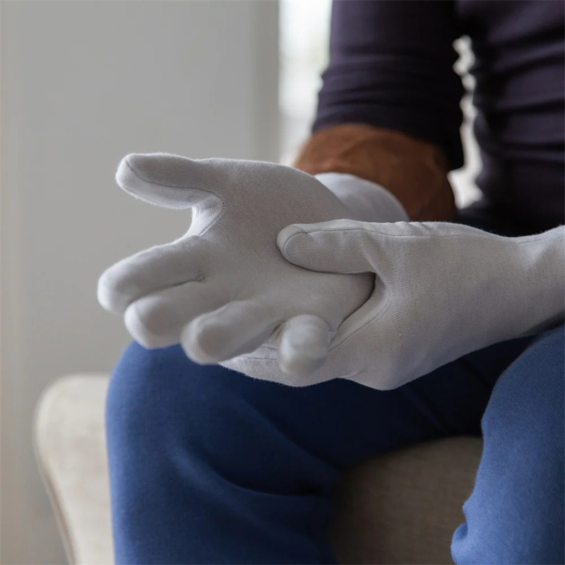 12/6 Paar Baumwoll-Arbeitshand – Jewelry Making Gloves Bewertung und Preis