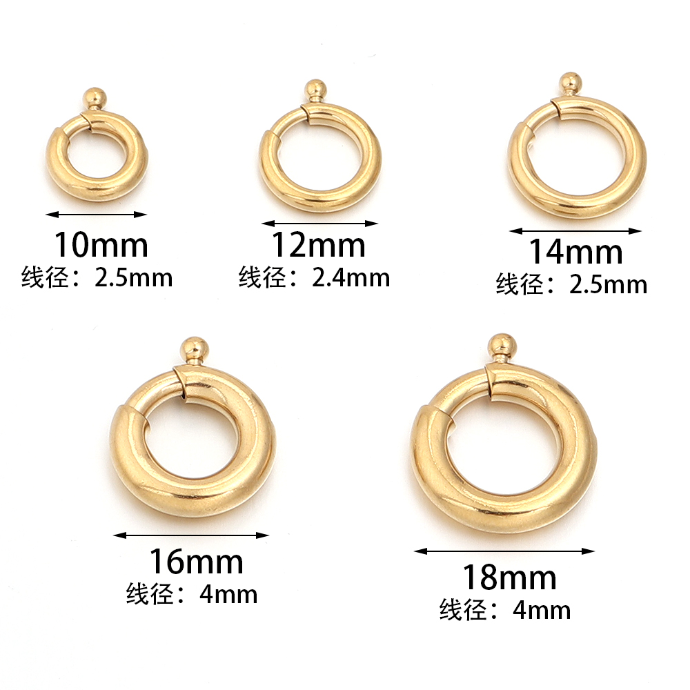 2 stücke Edelstahl Frühling Ve – Jewelry Making A Ring Bewertung und Preis