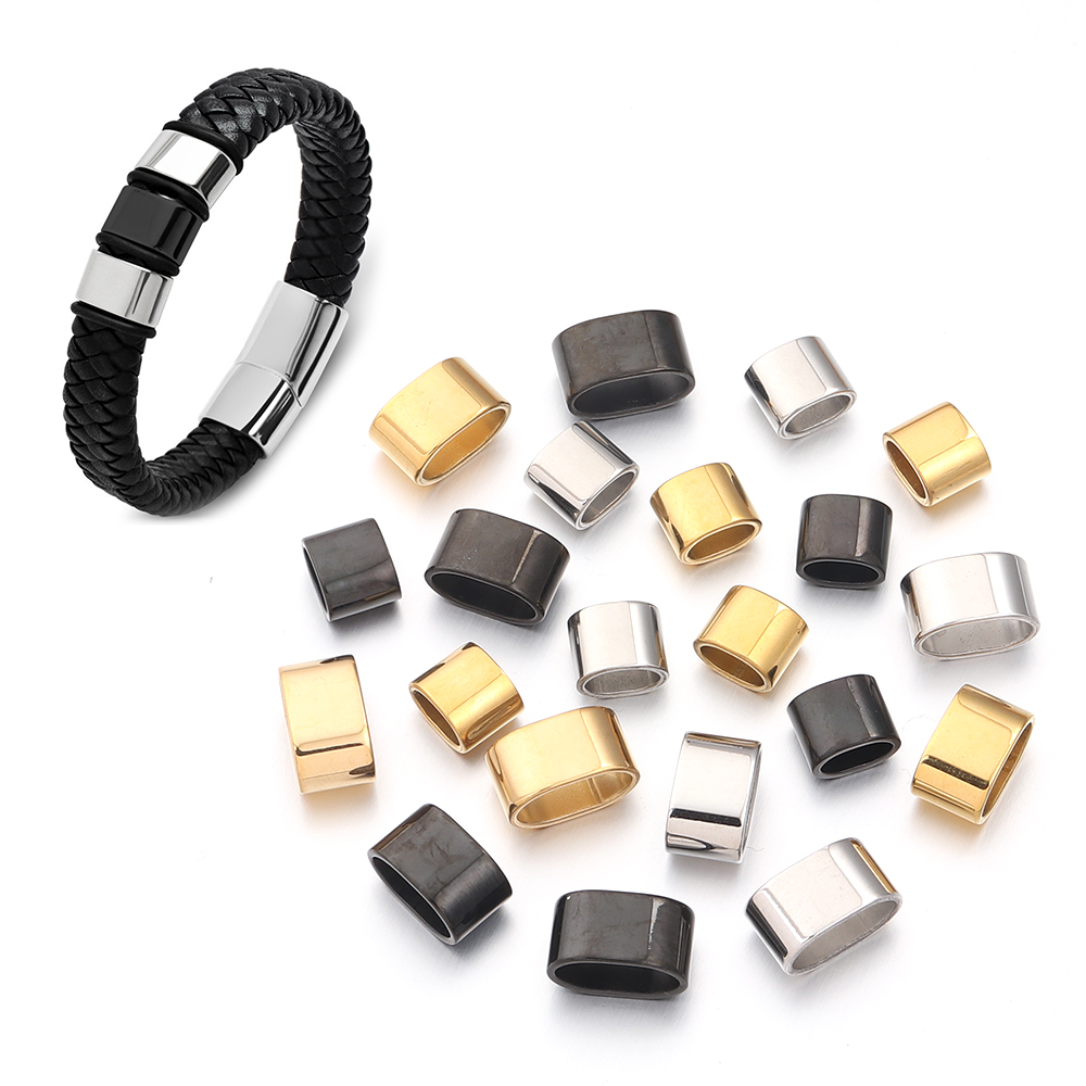 6 Stück flache Edelstahl-Rohr- – Jewelry Making Hobby Bewertung und Preis