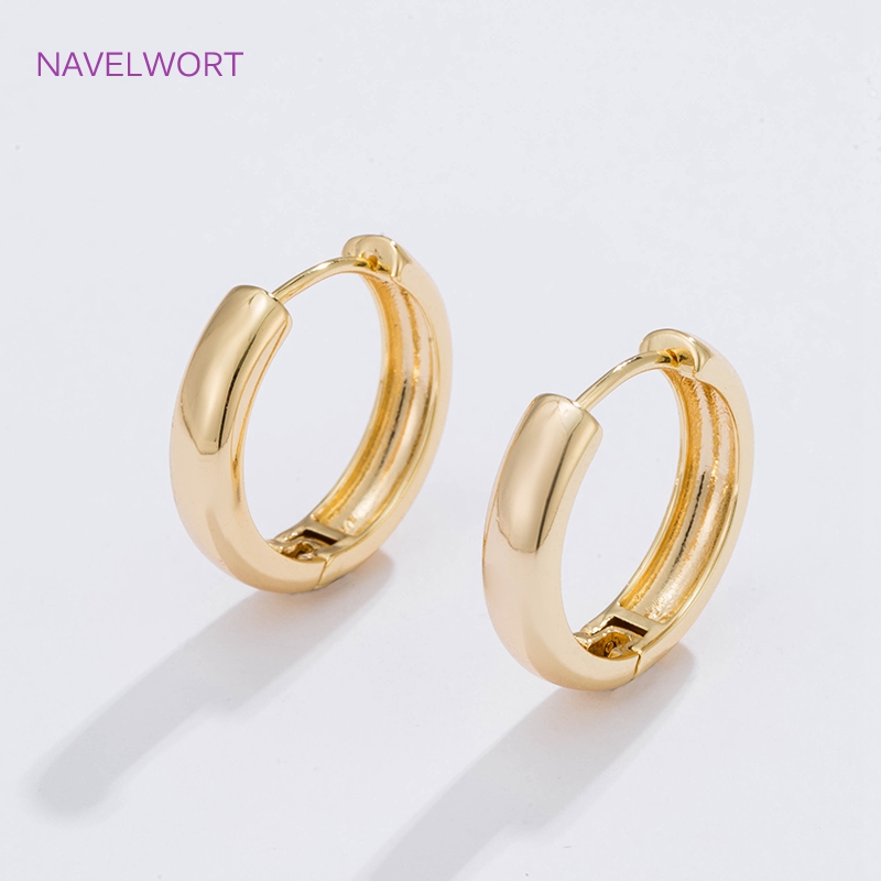 6 Größen vergoldete Kreisohrri – Jewelry Making Hobby Bewertung und Preis