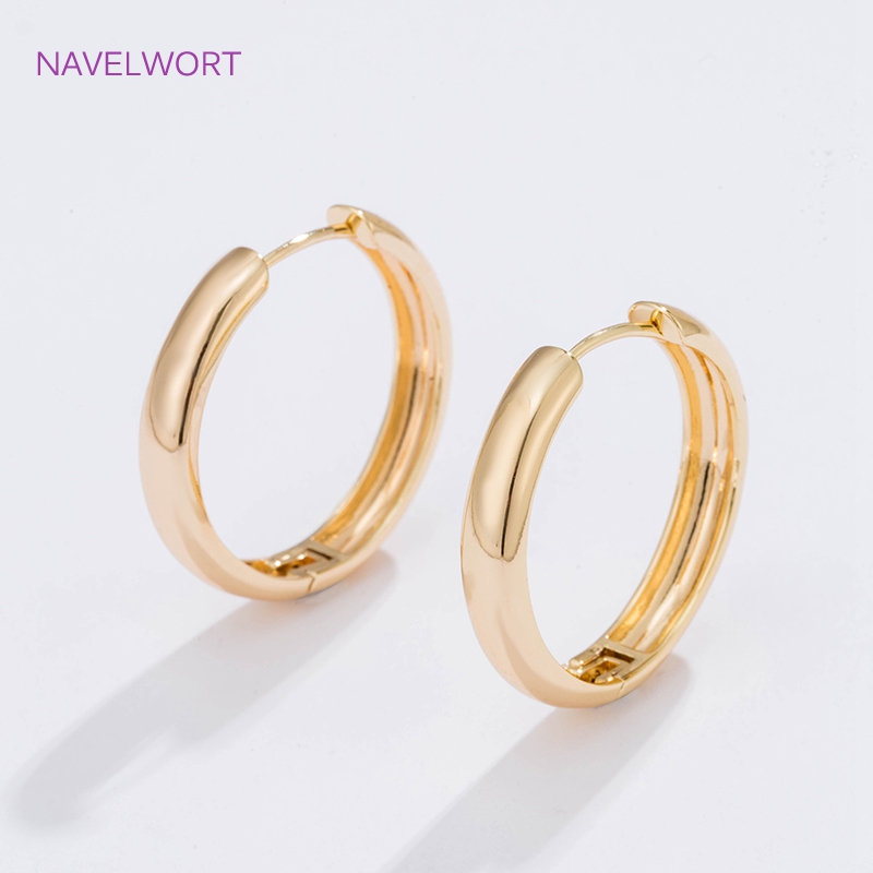 6 Größen vergoldete Kreisohrri – Jewelry Making Hobby Bewertung und Preis