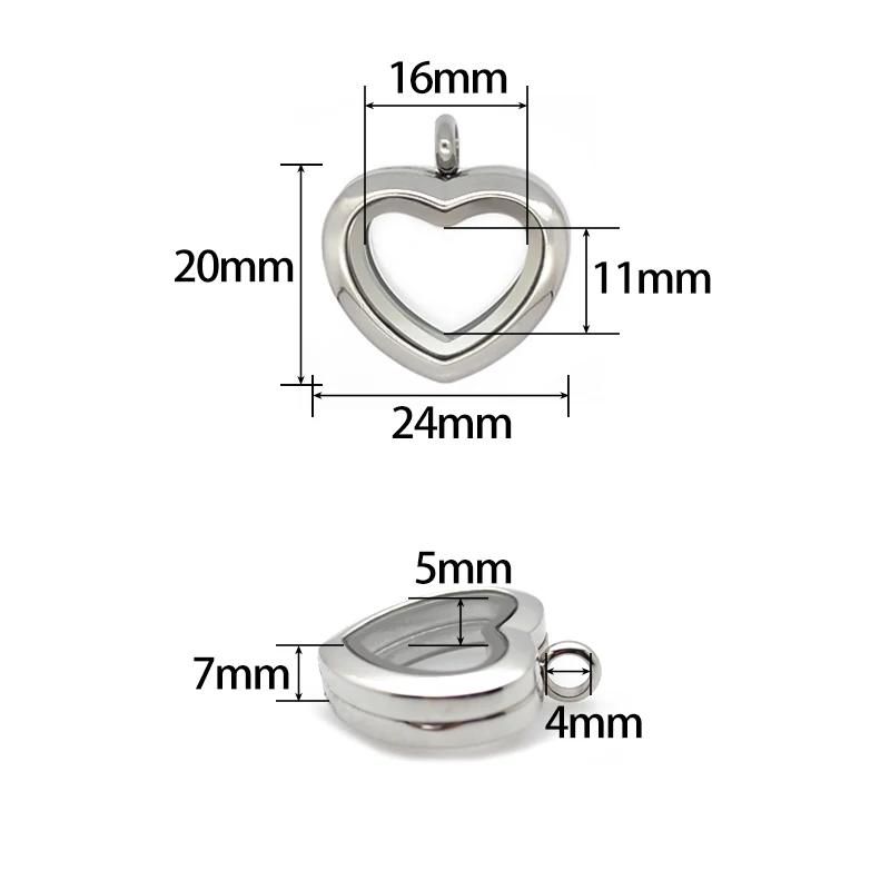 24mm 30mm Herz-Medaillon-Anhän – Jewelry Making Birthday Party Bewertung und Preis