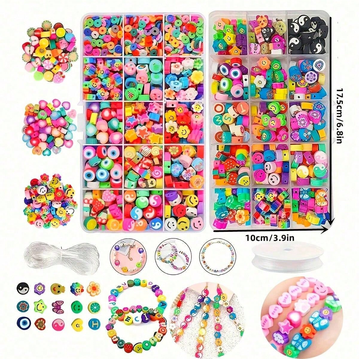 1450/1200/250 Stück Polymer Cl – Jewelry Making Birthday Party Bewertung und Preis