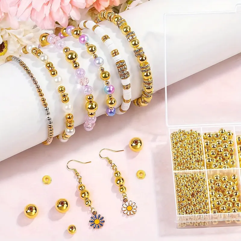 1000 Stück goldene Distanzperl – Jewelry Making Tutorial Bewertung und Preis