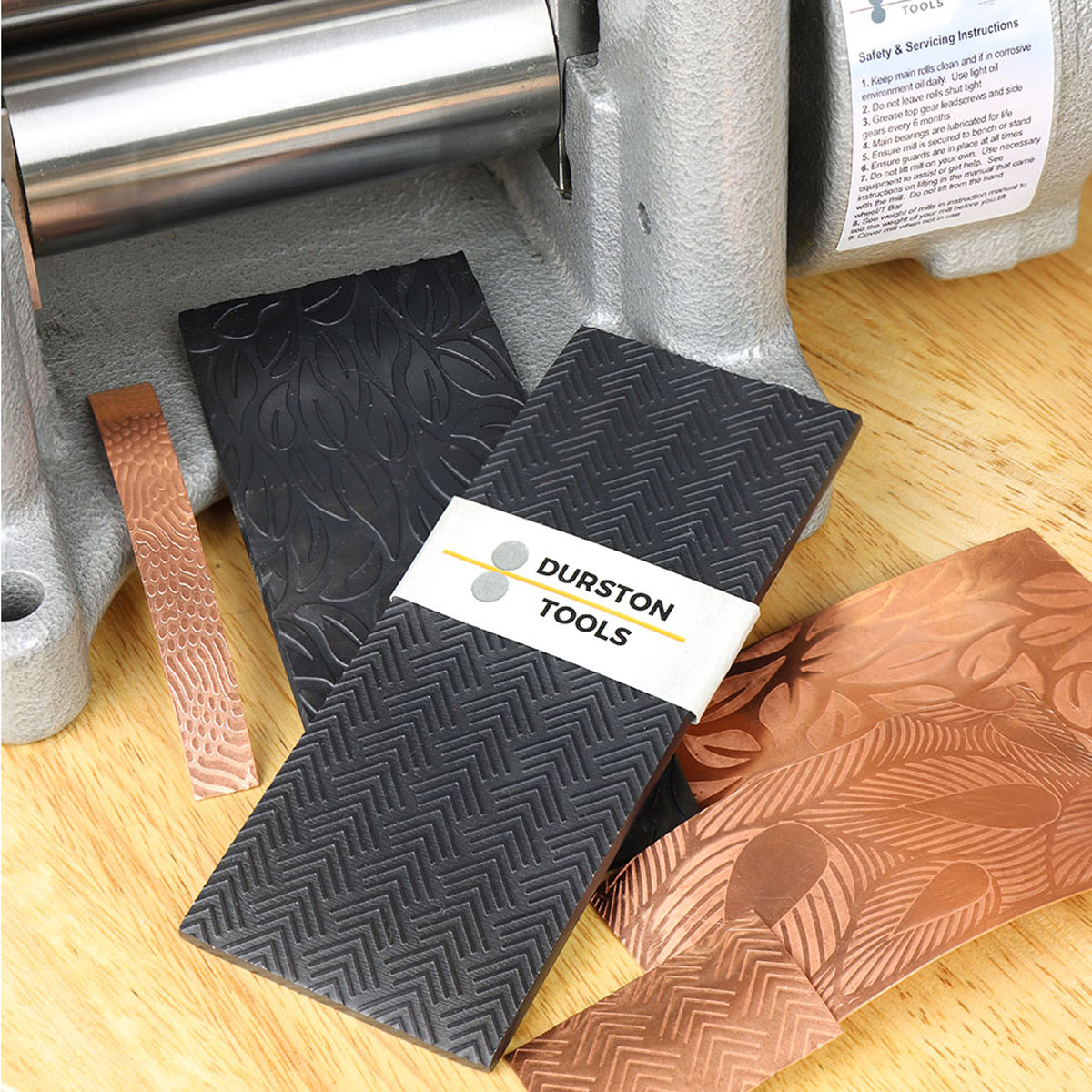 Durston Multi-Muster-Platte De – Xtool Jewelry Making Bewertung und Preis