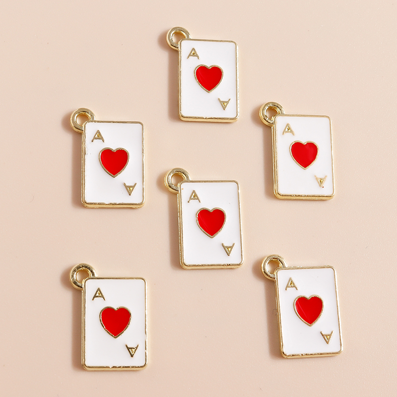 10 Stück Pokerspiel Ace Broadw – Jewelry Making Game Bewertung und Preis