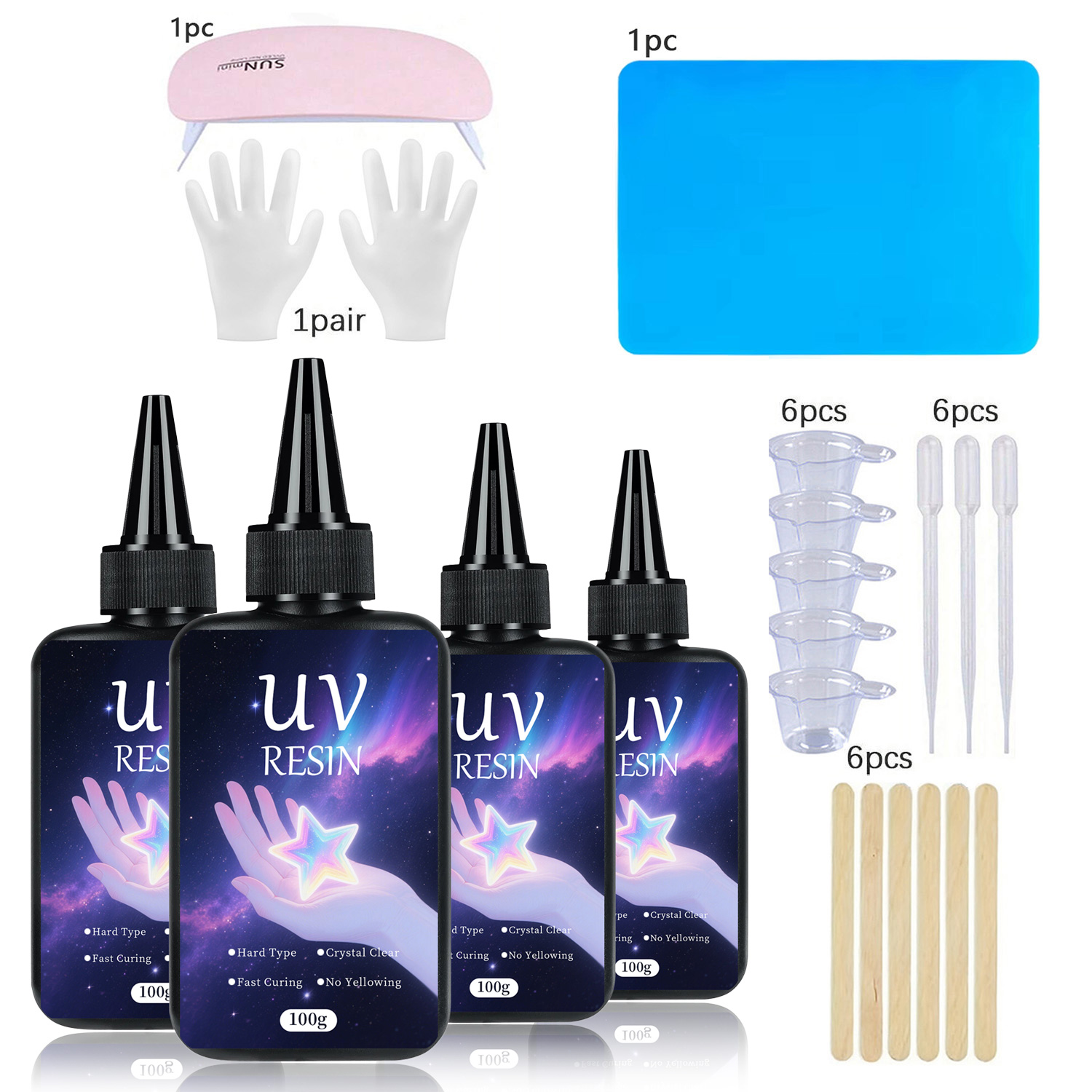 UV-Harz-Set mit Gusswerkzeugen – Jewelry Making For Beginners Bewertung und Preis