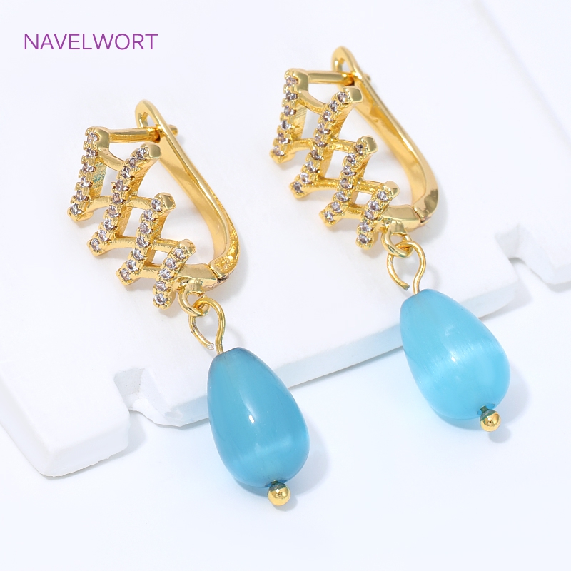 18K Vergoldete Fächerförmige B – Jewelry Making Hobby Bewertung und Preis