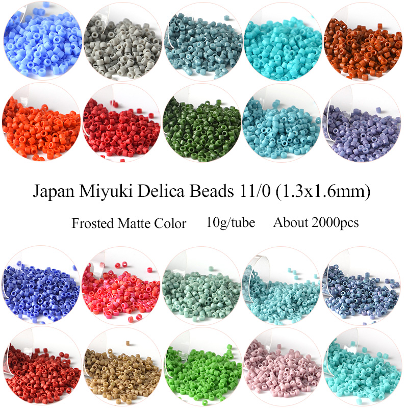 11/0 Japan Miyuki Delica Perle – Jewelry Making Japan Bewertung und Preis
