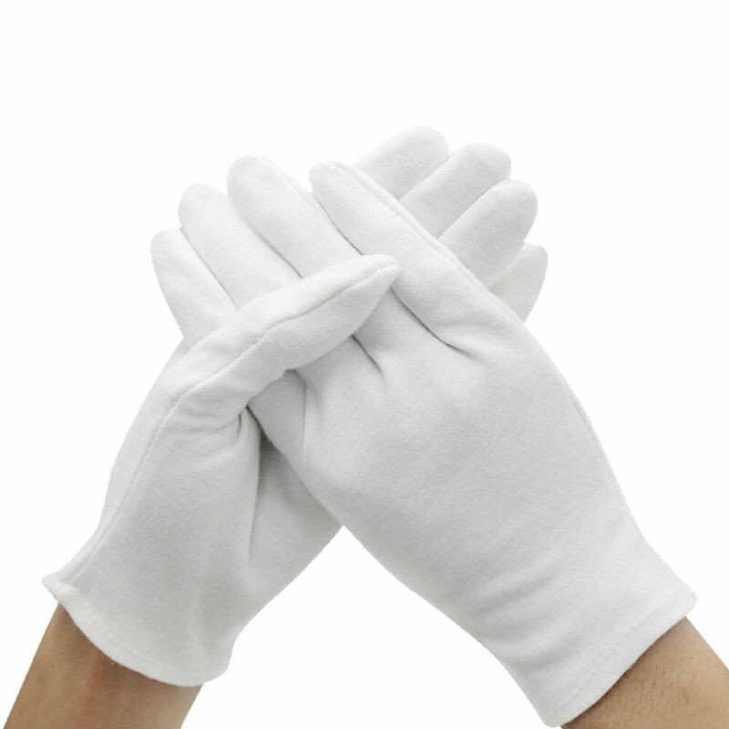 24 Stück weiße Handschuhe, 12  – Jewelry Making Gloves Bewertung und Preis