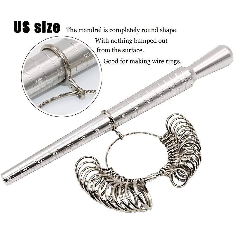3-teiliges Edelstahl-Ring-Mess – Jewelry Making For Beginners Bewertung und Preis