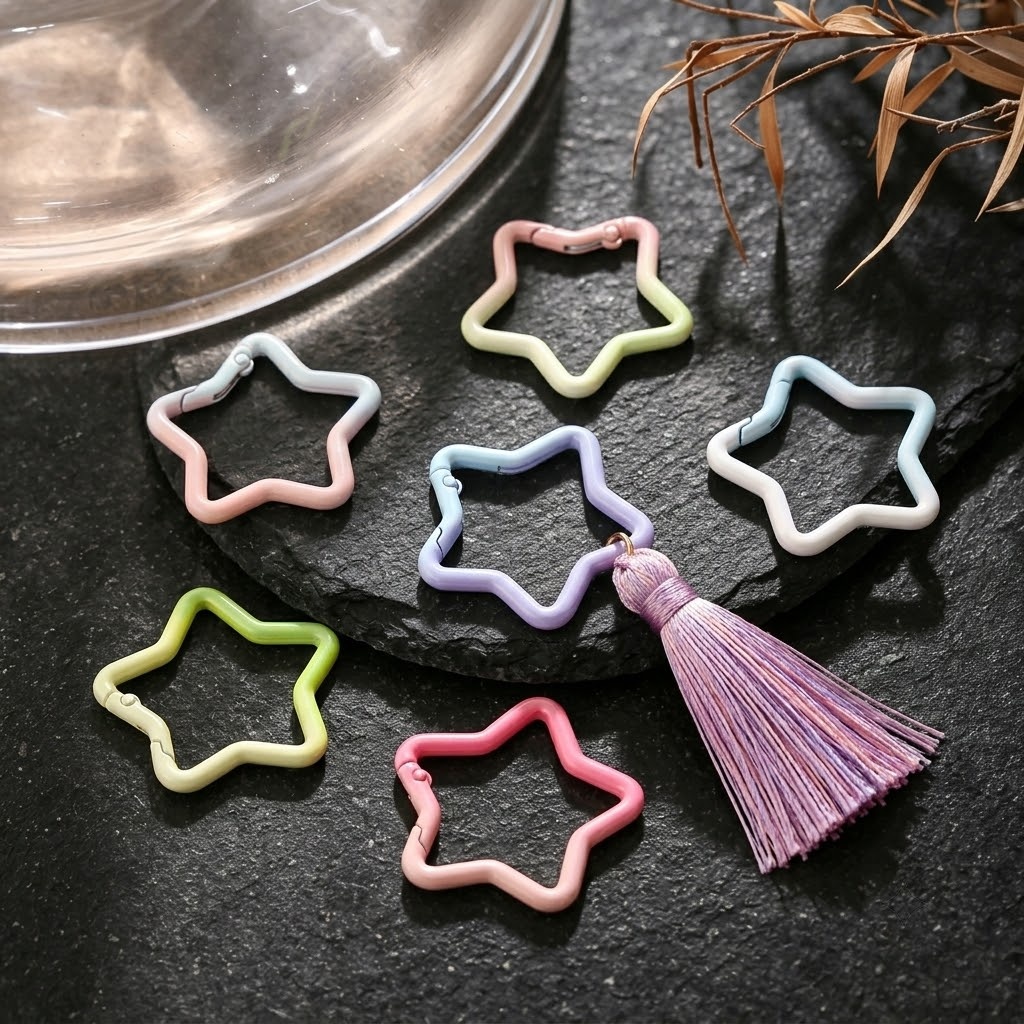 5 Stück Farbverlauf-Sternförmi – Jewelry Making Hobby Bewertung und Preis