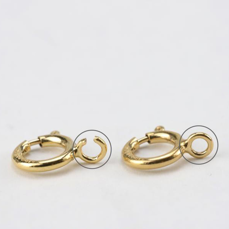 14K Goldfilled Federringversch – Jewelry Making A Ring Bewertung und Preis